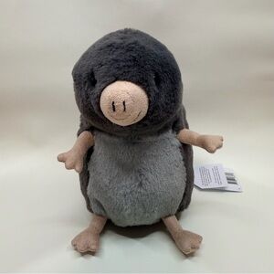 Jellycat muswell mole new with tags stuffed animal. Jellycat London